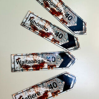 Place name magnets